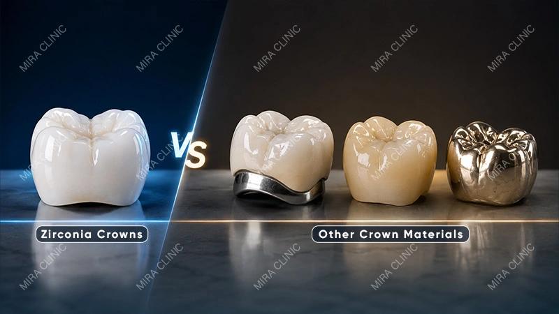 Zirconia Crowns vs Other Crown Materials